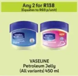 Makro VASELINE Petroleum Jelly offer