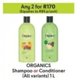 Makro Organics Shampoo or Conditioner offer