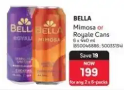 Makro Bella Mimosa or Royale Cans offer