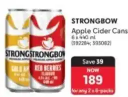 Makro STRONGBOW Apple Cider Cans offer