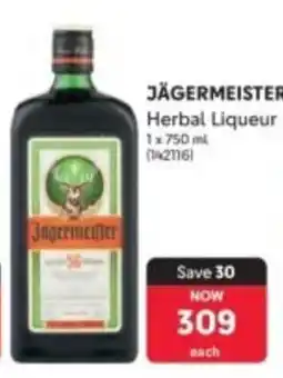 Makro Jägermeister Herbal Liqueur offer