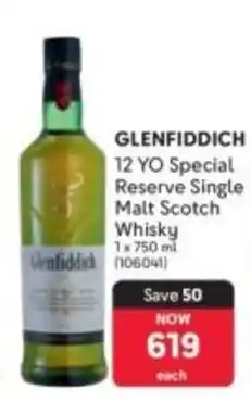 Makro Glenfiddich 12 YO Special Reserve Single Malt Scotch Whisky offer