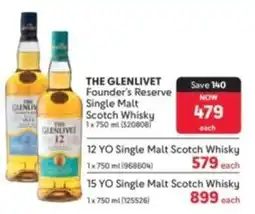 Makro THE GLENLIVET Founder's Reserve Single Malt Scotch Whisky offer