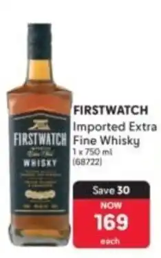 Makro Firstwatch Imported Extra Fine Whisky offer