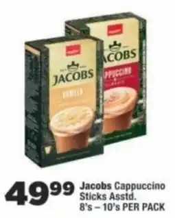 OK Foods Jacobs Cappuccino Sticks Assorted offer