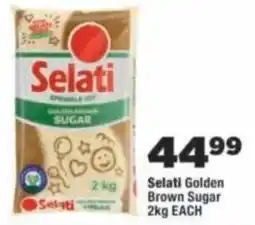 OK Foods Selati Golden Brown Sugar offer