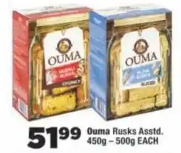 OK Foods Ouma Rusks Assorted offer