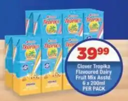 OK Foods Clover Tropika Flavoured Dairy Fruit Mix Assorted offer