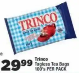 OK Foods Trinco Tagless Tea Bags offer
