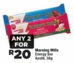 OK Foods Morning Mills Energy Bar Assorted offer