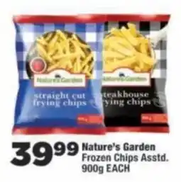 OK Foods Nature's Garden Frozen Chips Assorted offer
