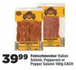 OK Foods Feinschmecker Italian Salami, Pepperoni or Pepper Salami offer