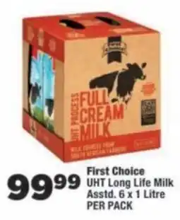 OK Foods First Choice UHT Long Life Milk offer