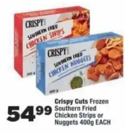 OK Foods Crispy Cuts Frozen Southern Fried Chicken Strips or Nuggets offer