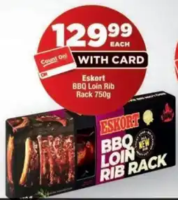 OK Foods Eskort BBQ Loin Rib Rack offer