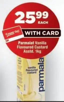 OK Foods Parmalat Vanilla Flavoured Custard offer