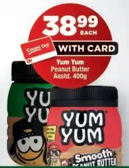 OK Foods Yum Yum Peanut Butter Assorted offer
