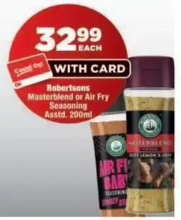 OK Foods Robertsons Masterblend Seasoning offer