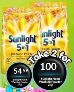 Super Save Sunlight Hand Washing Powder offer