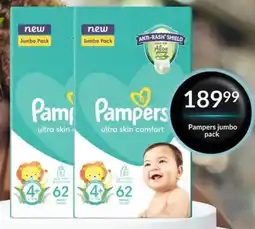 Super Save Pampers jumbo pack offer
