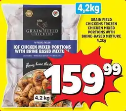 Usave Frozen - chickens frozen chicken mixed portions with brine-based mixture offer