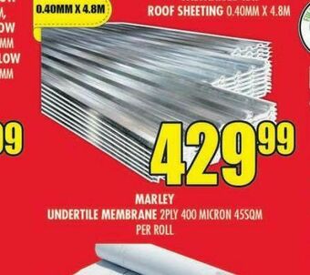 Boxer Build Roof sheeting offer