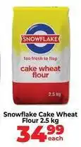 Food Lover's Market Snowflake - cake wheat flour offer