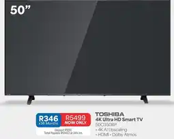OK Furniture Toshiba - 4k ultra hd smart tv 50c350rp offer