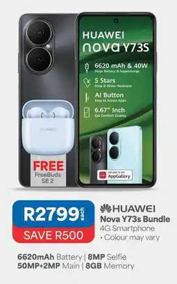 OK Furniture Huawei - nova y73s bundle 4g smartphone offer