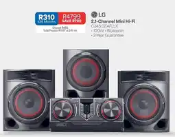 OK Furniture Lg - 2.1-channel mini hi-fi cj45.dzaflx offer