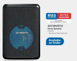 OK Furniture Skyworth - party speaker ps200 offer