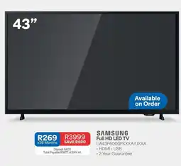 OK Furniture Samsung - 43 full hd led tv offer
