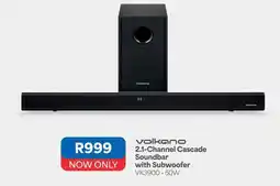 OK Furniture Volkano - 2.1-channel cascade soundbar with subwoofer vk3900 offer