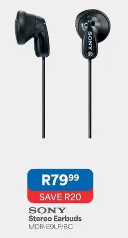 OK Furniture Sony - stereo earbuds mdr-e9up/bc offer