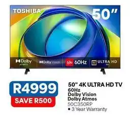OK Furniture Toshiba - 50 4k ultra hd tv offer