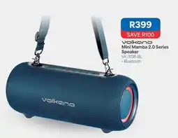 OK Furniture Volkano - mini mamba 2.0 series speaker vk-3138-bl offer