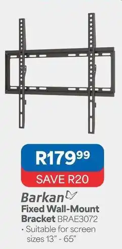 OK Furniture Fixed wall-mount bracket brae3072 offer