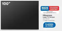 OK Furniture Hisense - laser tv screen dlt-100-b offer