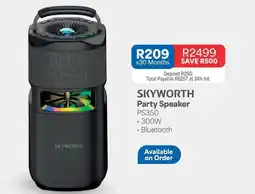 OK Furniture Skyworth - party speaker ps350 offer