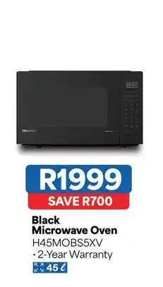 OK Furniture Hisense - black microwave oven h45mobs5xv offer
