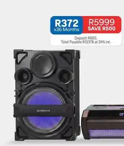 OK Furniture Skyworth - speaker offer