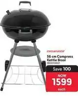 Makro Megamaster - 56 cm compress kettle braai (850010802) offer