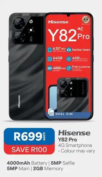 Hisense - y82 pro 4g smartphone