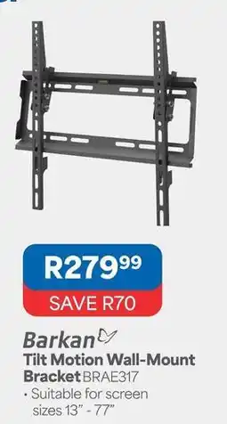 OK Furniture Tilt motion wall-mount bracket brae317 offer