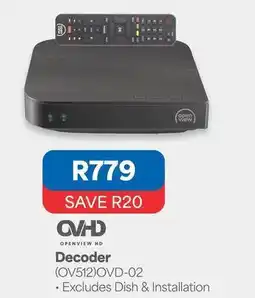 OK Furniture Decoder (ov512)ovd-02 offer