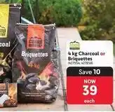 Makro Camp master - 4 kg charcoal or briquettes offer