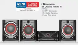 OK Furniture Hisense - 2.1-channel mini hi-fi ha700 offer
