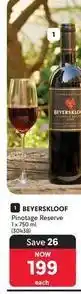 Makro Beyerskloof - pinotage reserve 1x 750 ml (30438) offer
