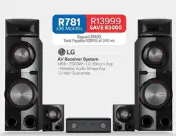 OK Furniture Lg - av receiver system offer