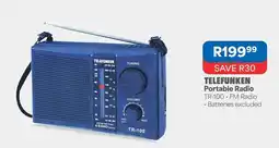 OK Furniture Telefunken - portable radio tr-100 - fm radio offer